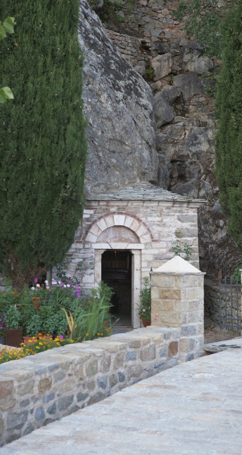 Cave Of St Simon, Simonos Petras Monastery