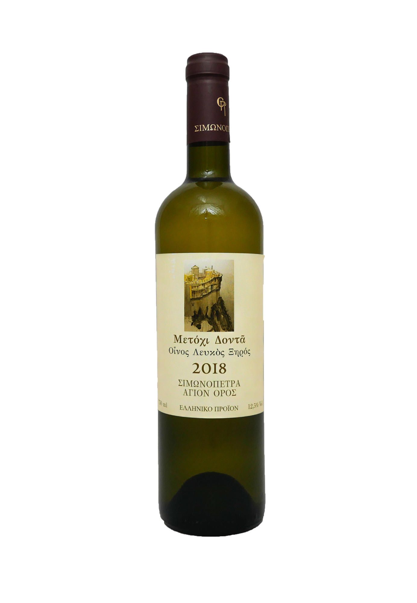 Κρασί λευκό Σιμωνόπετρας 750ml