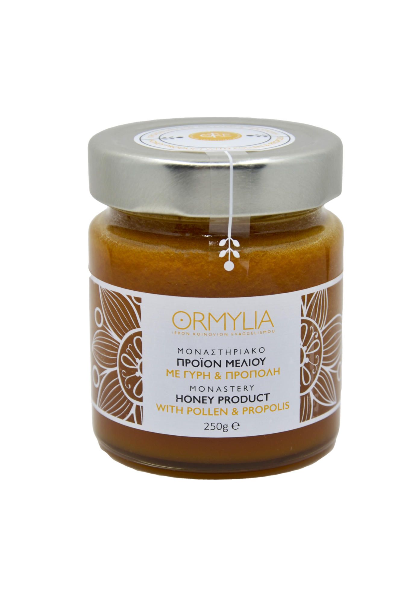 Honey product with Pollen & Propolis 250gr